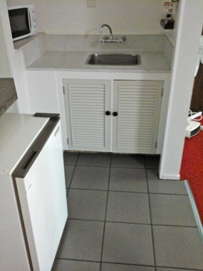 microwave and fridge available in the units
